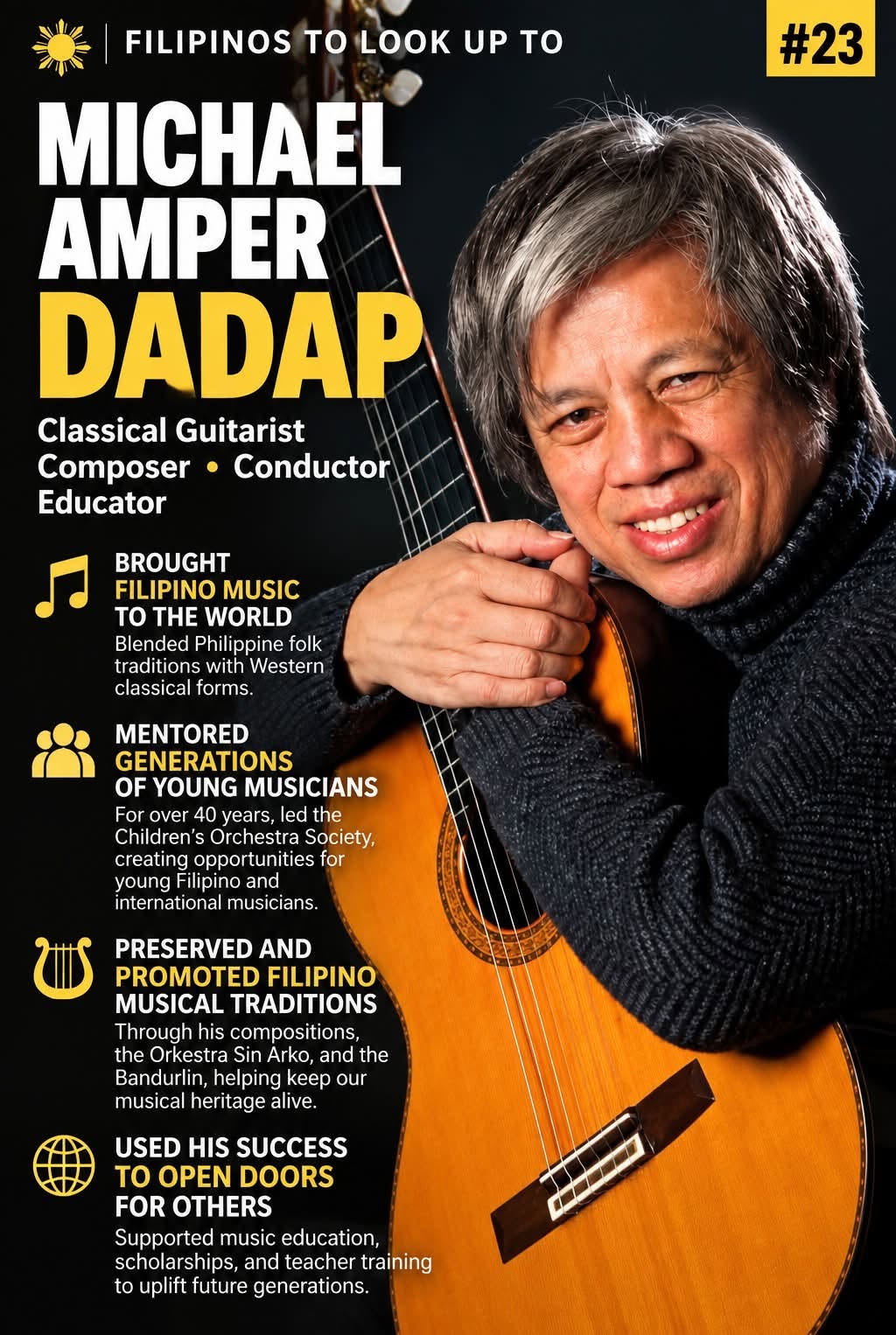 Michael A. Dadap infographic