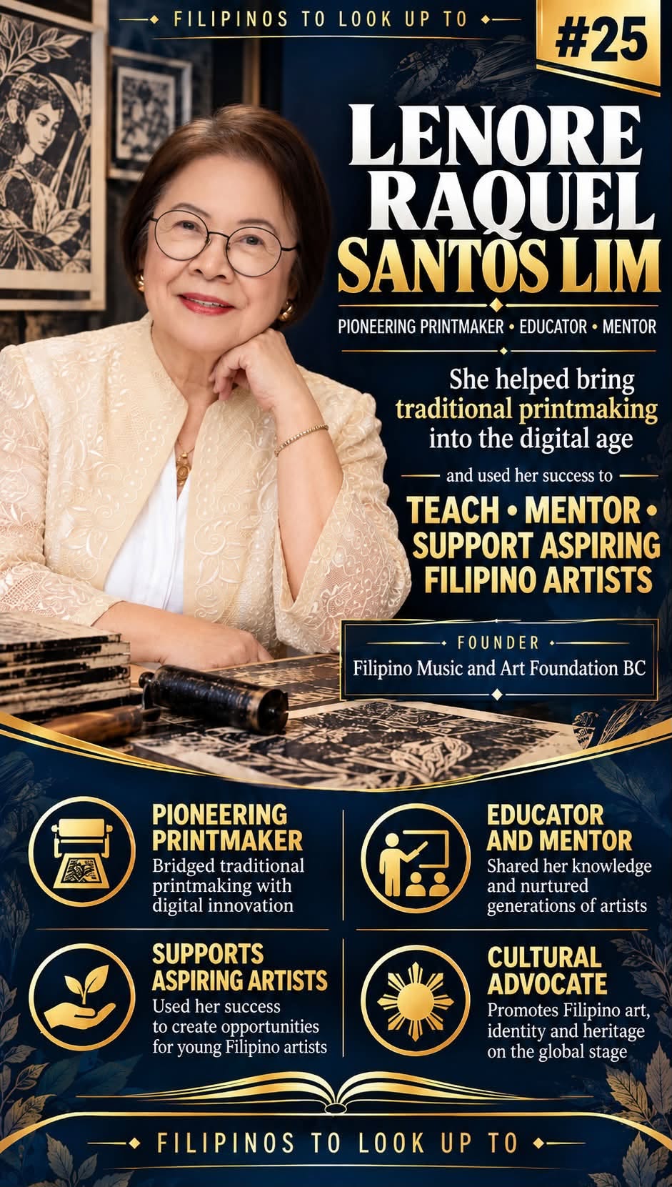 Lenore Raquel Santos Lim infographic