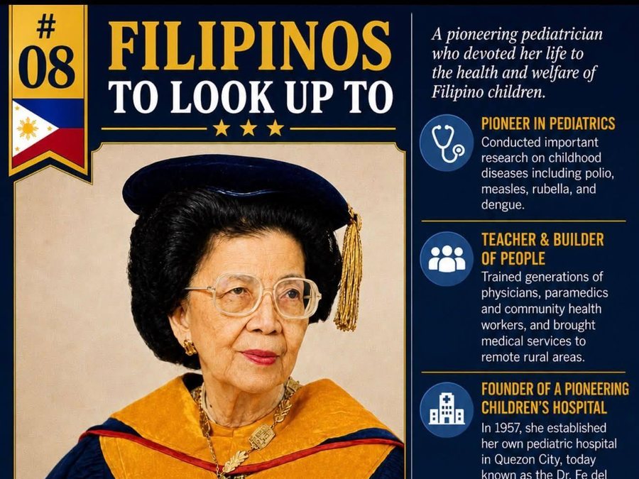 Dr. Fe del Mundo infographic preview