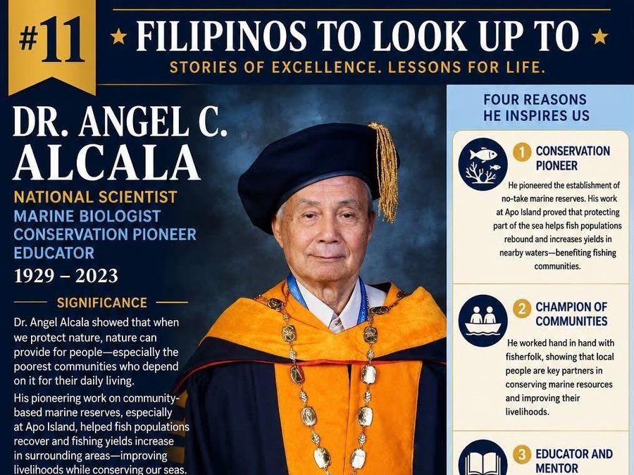 Dr. Angel C. Alcala infographic preview