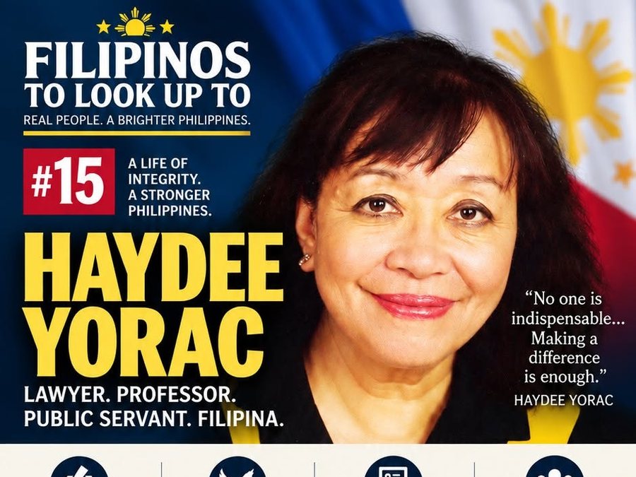 Haydee B. Yorac infographic preview